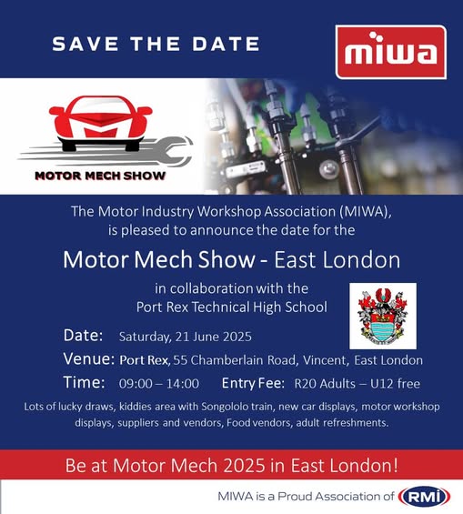 Just three weeks to East London's Motor Mech Show at Port Rex