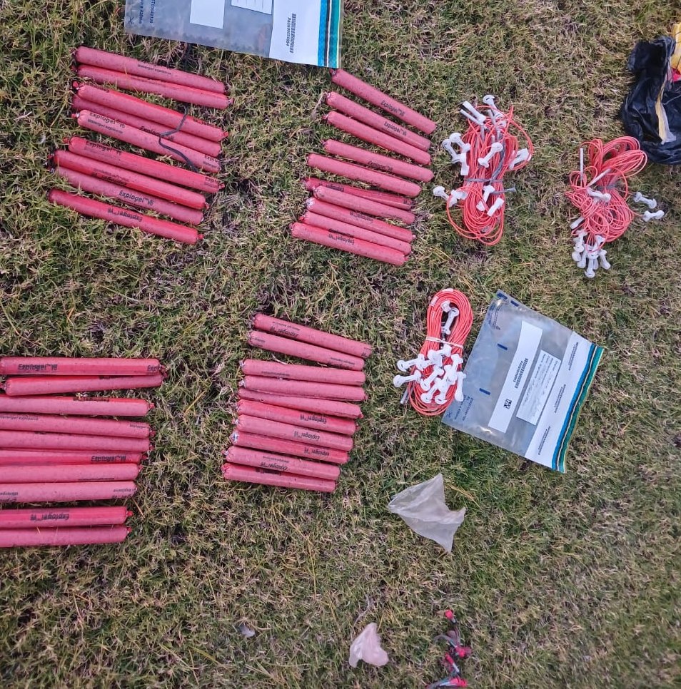 Hawks arrest suspect for alleged unlawful dealing in explosives
