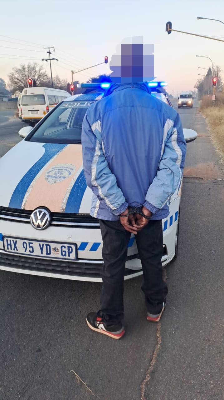 Thirty-eight (38) year-old taxi driver arrested for reckless and negligent driving in the Kempton Park area