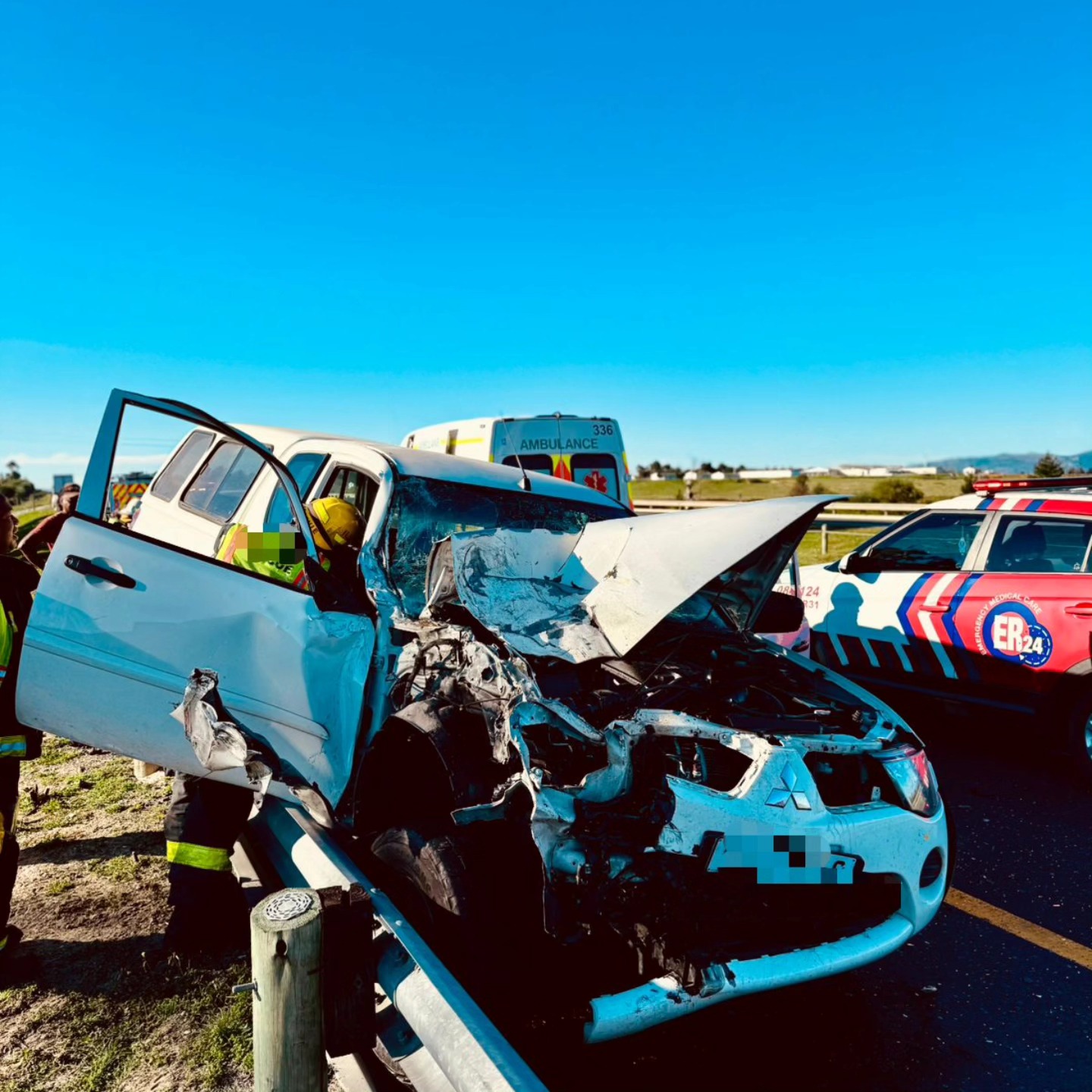 One person injured in a crash on the N7 Klein Dassenberg, Atlantis