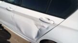 Violent protestors at Lindelani have thrown rocks at a EMPD vehicle and assaulted a uniformed Officer