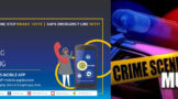 Police investigate a double murder incident at Acornhoek