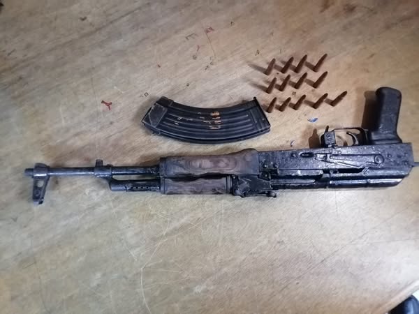 Police confiscate AK47 rifle in Brown's Farm