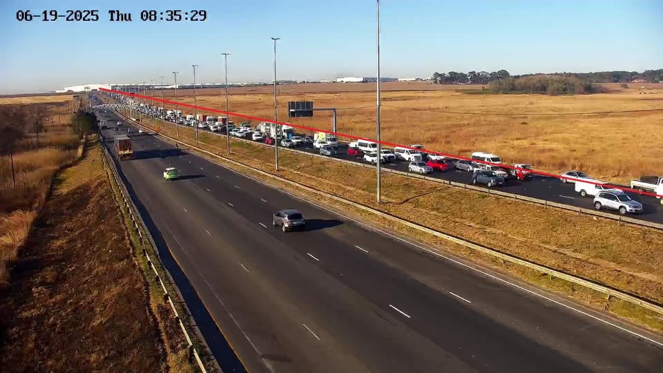 Road users to expect traffic delays due to roadworks on the R21 North just after Olifantsfontein road