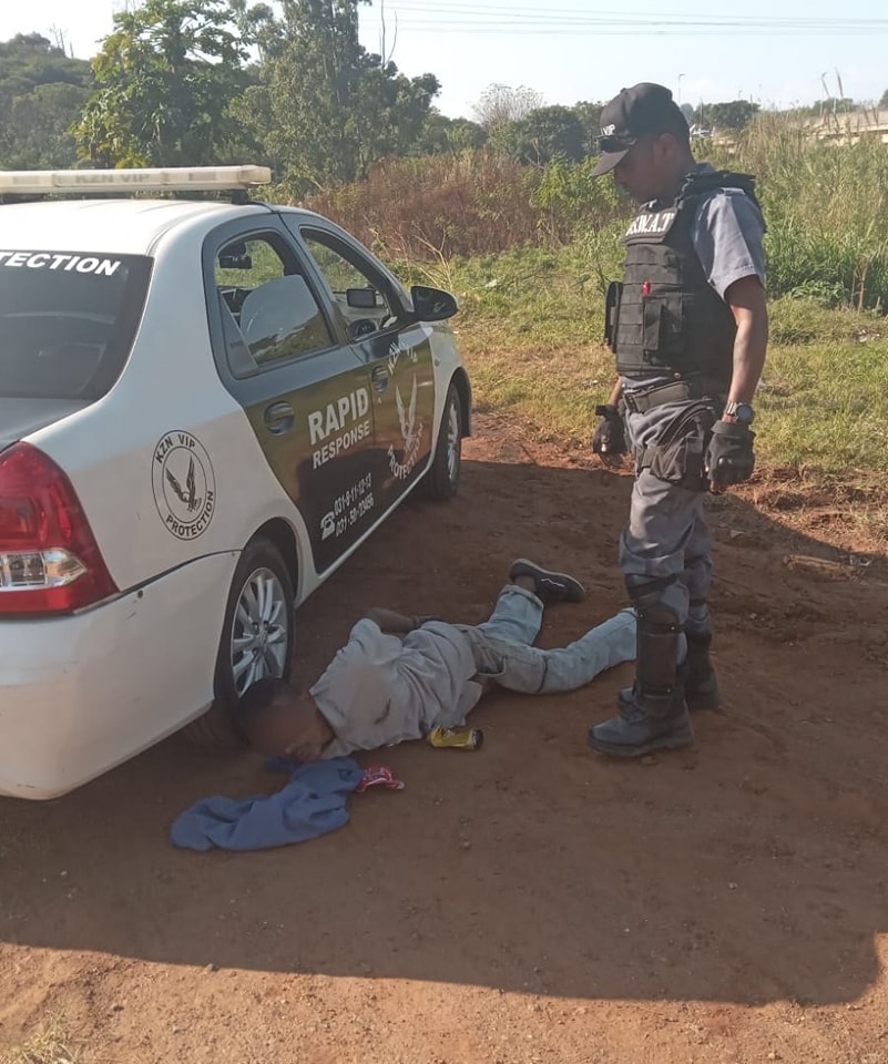 Theft Suspect Apprehended by KZNVIP In Grove End