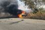 Vehicle fire swiftly extinguished in the East Rand