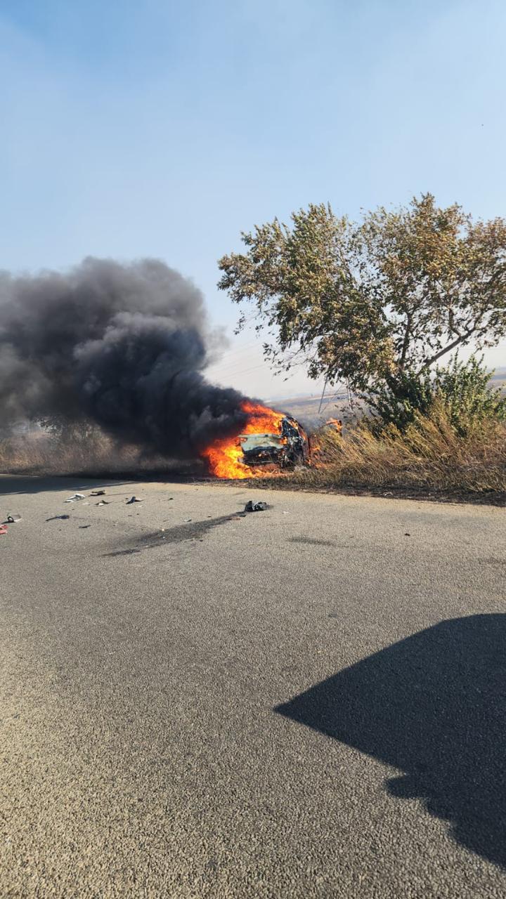 Vehicle fire swiftly extinguished in the East Rand