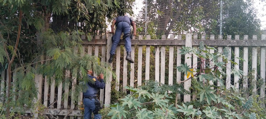 Speedy arrest of an alleged robbery suspect on the railway line under the Clairwood Logistics bridge