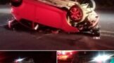 Single vehicle rollover crash in Pumula