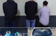 Suspects arrested for the possession of suspected stolen property