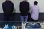 Suspects arrested for the possession of suspected stolen property