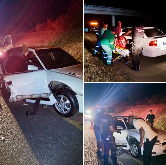 Driver Injured In Hit & Run Collision: R102 Canelands - KZN