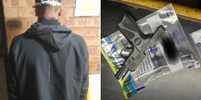Passenger found in possession of an unlicensed firearm along with ammunition