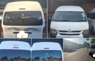 Six minibuses were impounded at Bloed Street, Pretoria Central for various offences