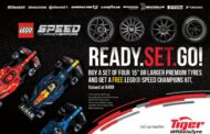 Start your winter road trip in pole position with Tiger Wheel & Tyre's limited-edition LEGO® giveaway
