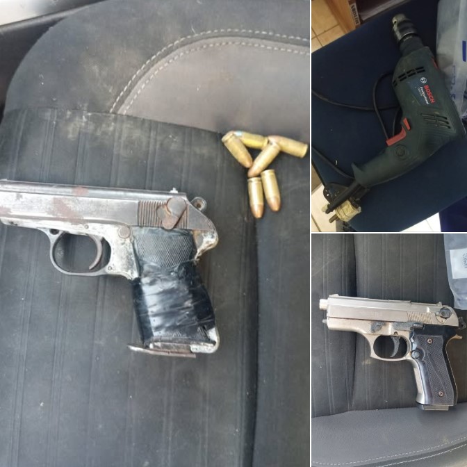 Intelligence driven operation leads to the arrest of three suspects and confiscation of two firearms
