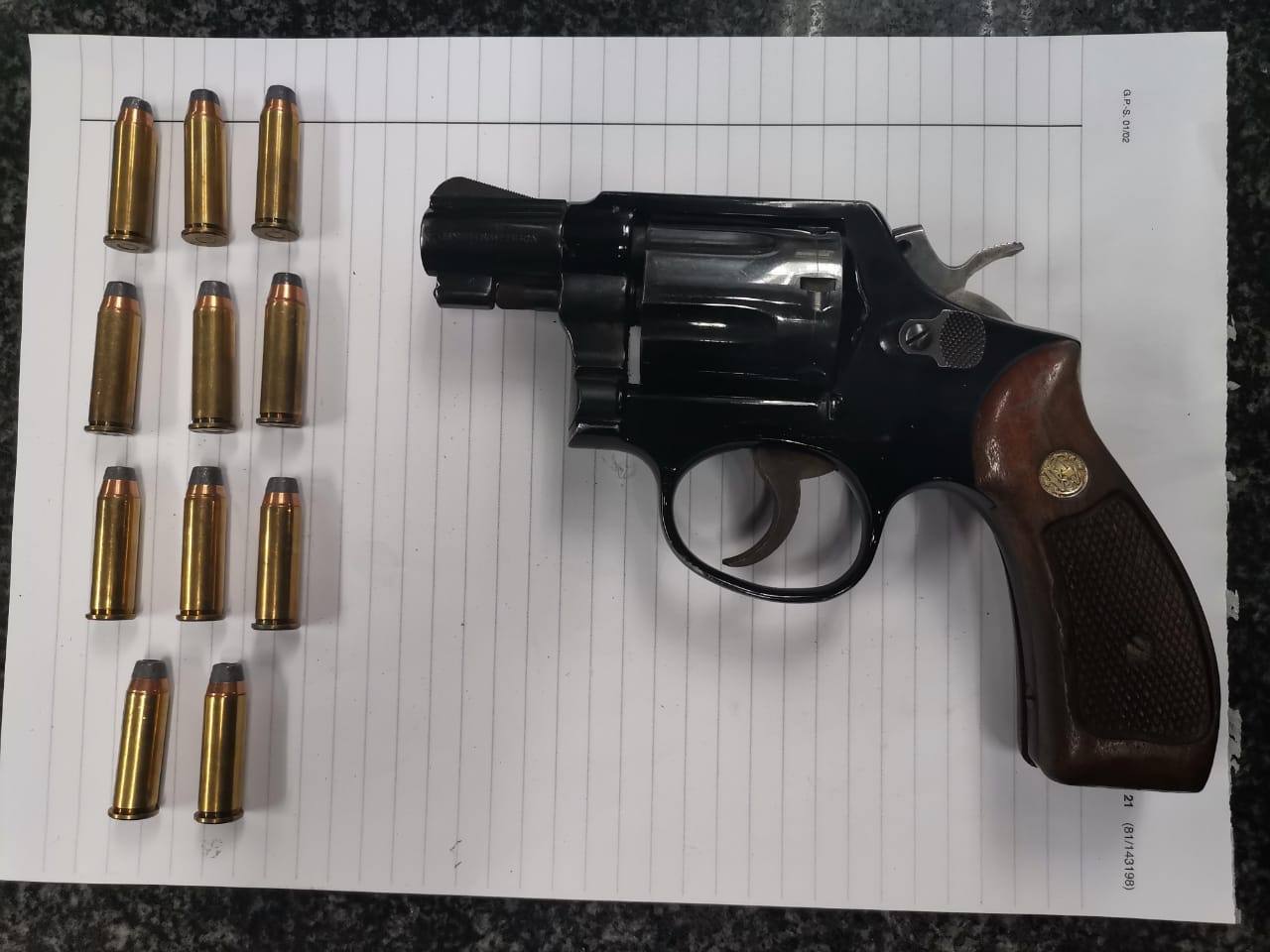 Two suspects face firearm-related charges