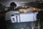 Bin Truck Overturns: Parkgate - KZN