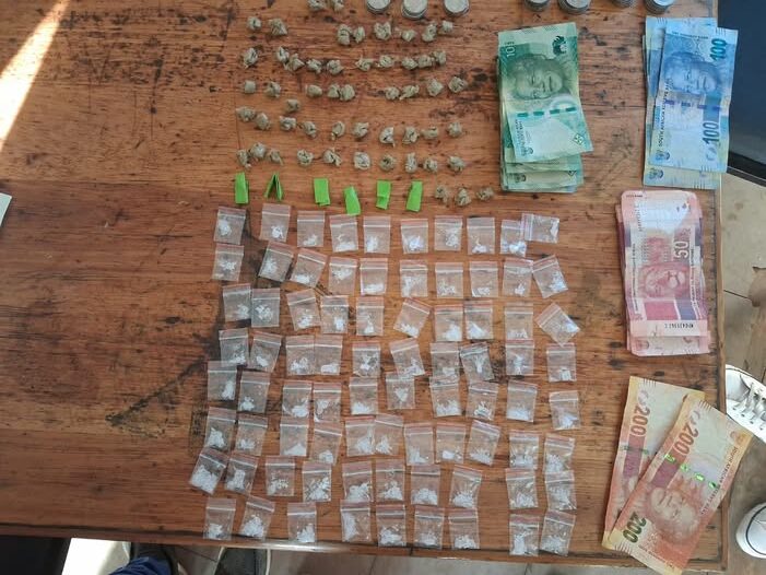 Mahwelereng SAPS nabbed two suspects for possession of drugs