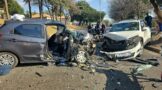 A serious head-on collision occurred on Van Buuren Road