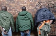 JHB Flying Squad arrested three suspects after a vehicle search
