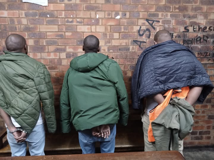 JHB Flying Squad arrested three suspects after a vehicle search