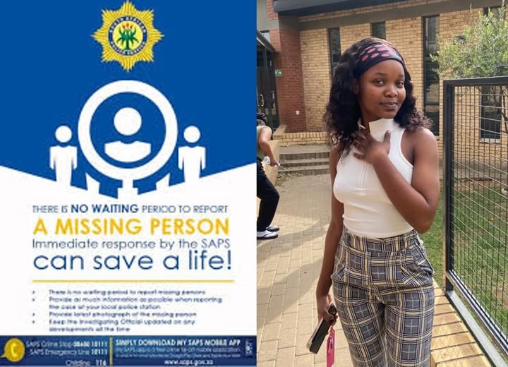 Help Parkroad police locate missing 22-year-old Noluthando Mdluli