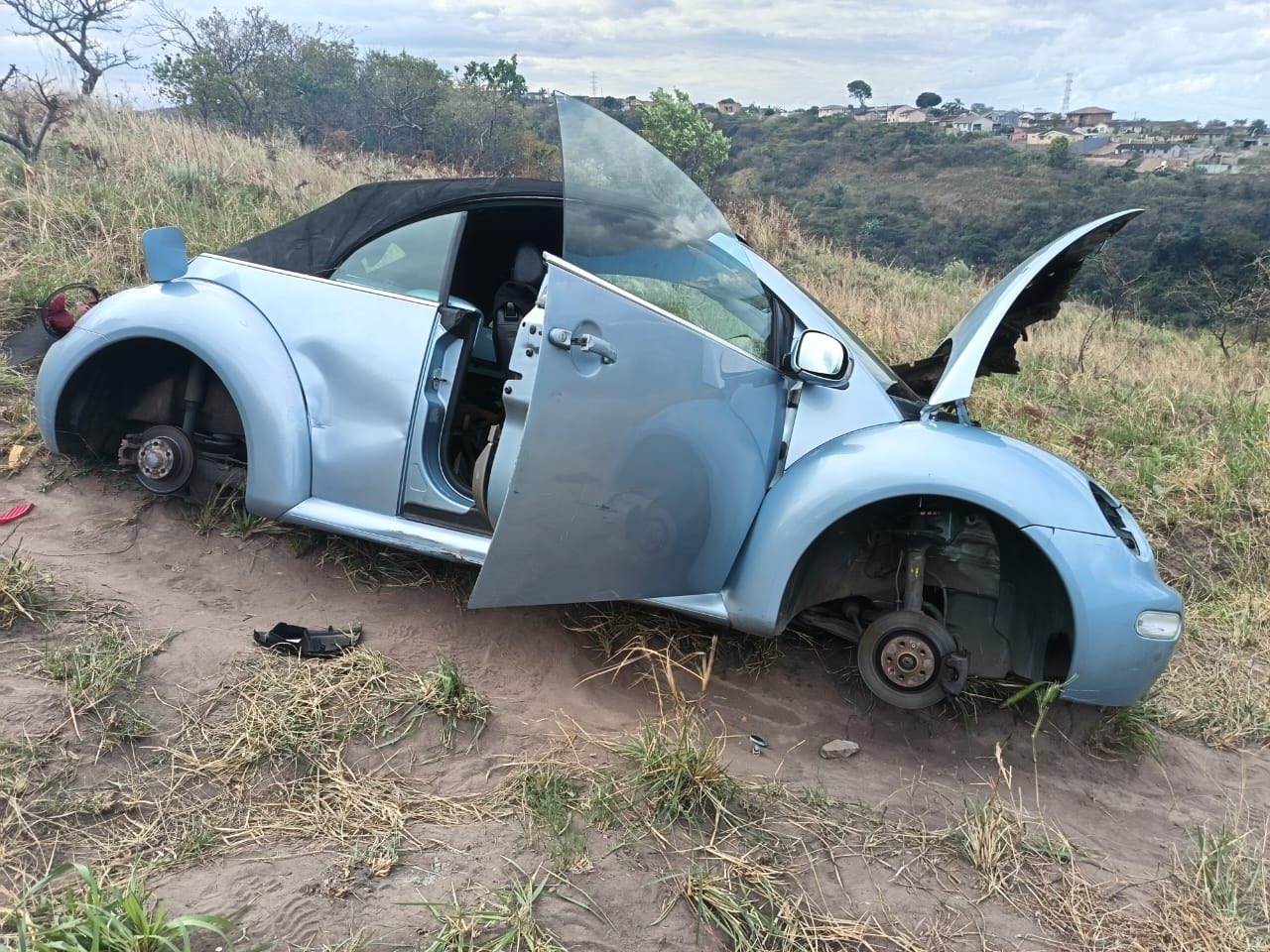 Owner Of Stripped Vehicle Sought: Trenance Park - KZN