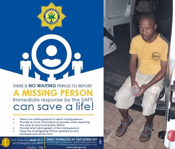 Buffelshoek police request community assistance in searching for missing man