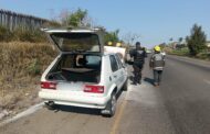 Vehicle Catches Alight During Test Drive: R102 Cornubia - KZN
