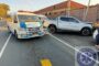 Multi-vehicle collision next to the police station on Parkroad in Bloemfontein