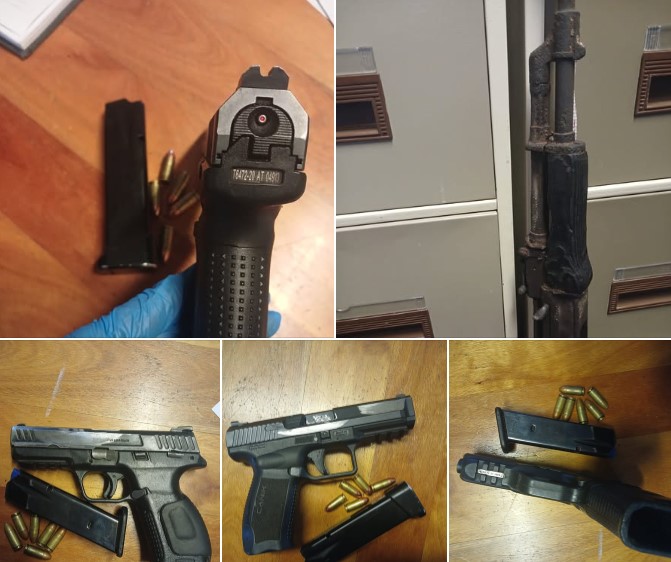 Acting Provincial Commissioner welcomes the arrest of trio for possession of unlicensed firearms and ammunition