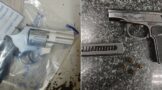 Police detain two suspects on firearm related charges