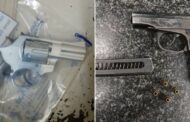 Police detain two suspects on firearm related charges
