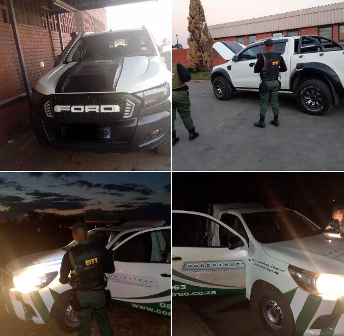 Hijacked Toyota Hilux Bakkie was also recovered on Flower Road in Soweto