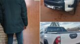 Police arrest a 42-year-old man for possession of suspected stolen vehicle
