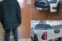 Police arrest a 42-year-old man for possession of suspected stolen vehicle