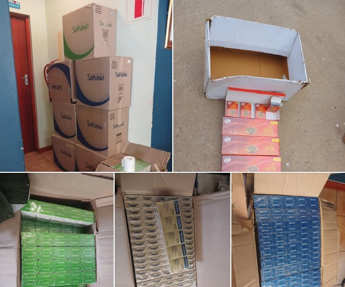 Collaboration between Springbok SAPS and customs leads to confiscation of illicit cigarettes