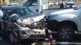 One injured in a collision at the intersection of Melville and Nelson Mandela Drive, Bloemfontein