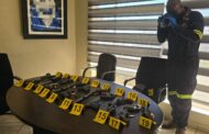 Police seize 226 firearms from private security company for contravening the Firearms Control Act, 2000