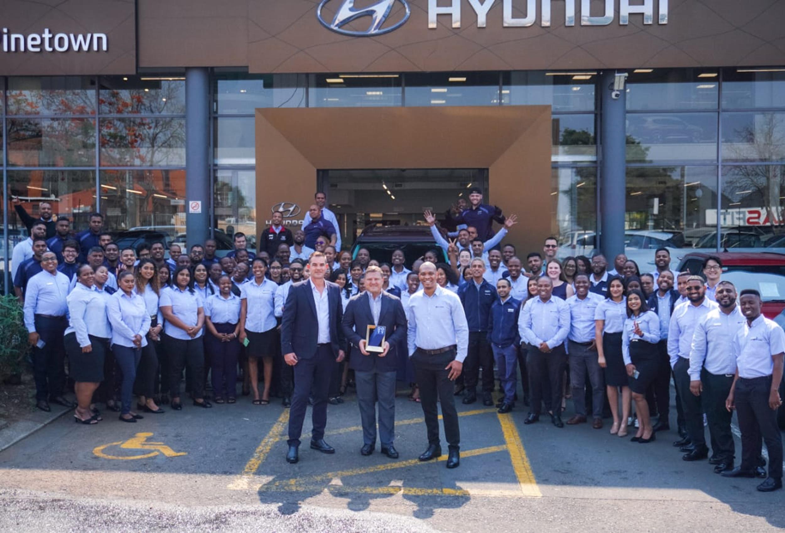 Hyundai Pinetown Named one of Global Top 100 Dealers of the Year