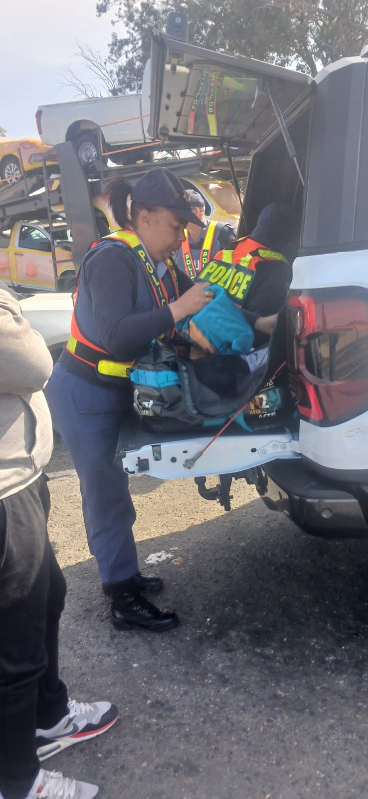 Operation Basadi roadblock underway at Springfontein