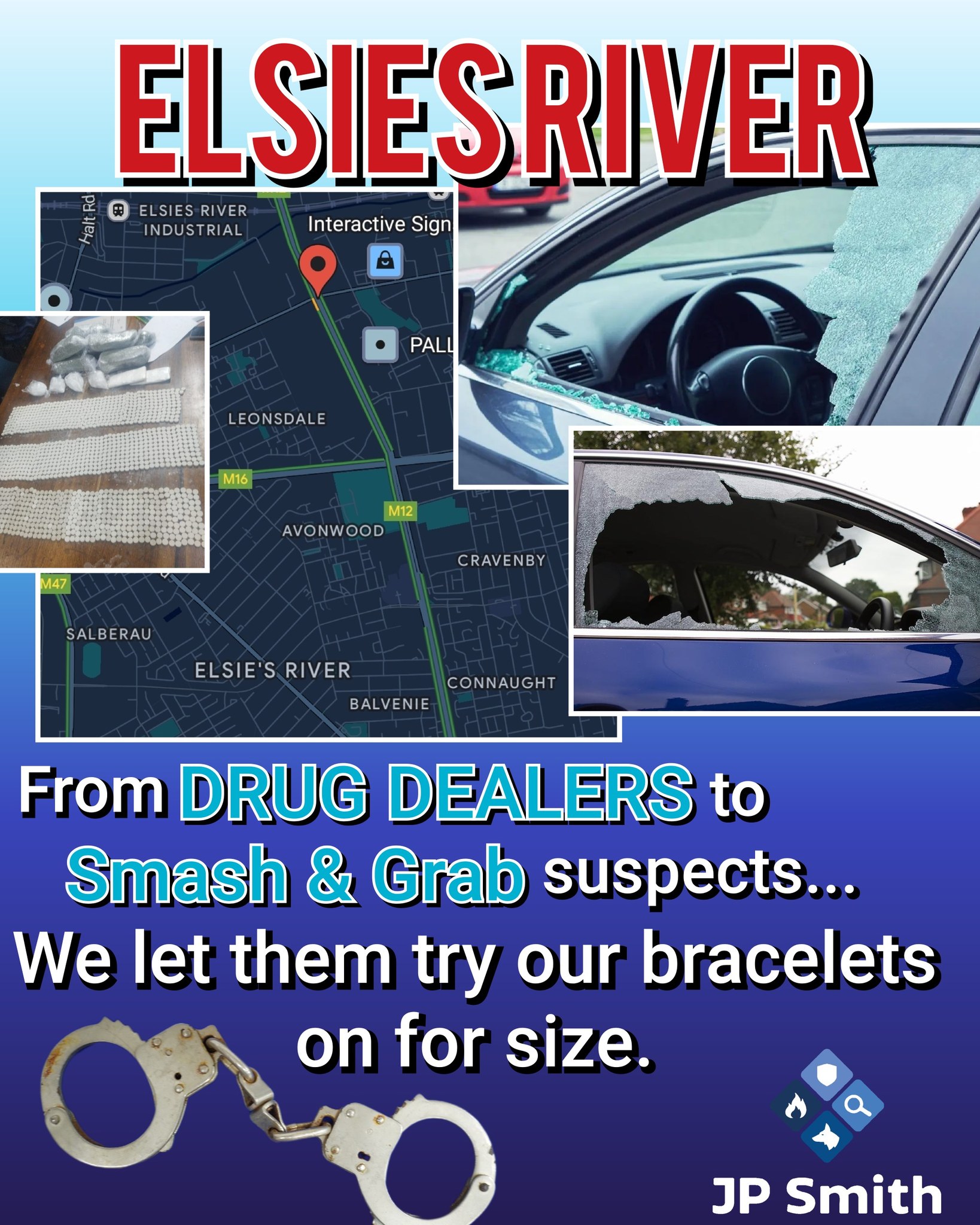 Seven smash-and-grab suspects arrested in Elsie's River
