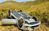 Two injured in a vehicle rollover crash on the R45 Franschhoek Pass, Franschhoek