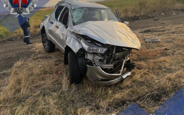 Two injured in a head-on collision on the R556 Sun City Road