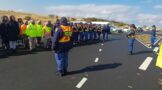 Roadblock held on the N1 road near Ventersburg
