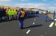 Roadblock held on the N1 road near Ventersburg