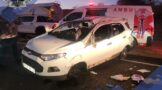 One person injured in a single-vehicle crash on the N4