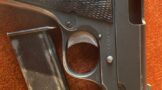 Suspect arrested and detained for discharging a firearm in a municipal area