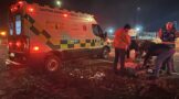 Pedestrian-vehicle collision on the N4 East before the Donkerhoek off-ramp